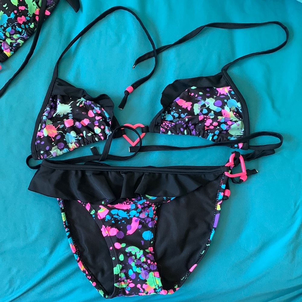 Vintage 90s bikini set states Medium but more like small preowned